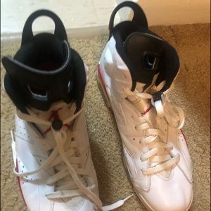 Nike Air jordan 6 infrared Size 11 White Red Bred